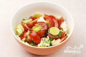 Салат из помидоров - фото шаг 5