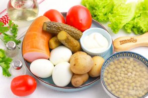 Интересный картофельный салат - фото шаг 1