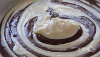 Корж для шоколадного торта "Зебра" - фото шаг 3