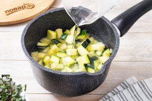 Суп-пюре из цукини - фото шаг 5