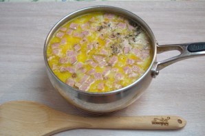 Сырный суп с плавленым сыром - фото шаг 7