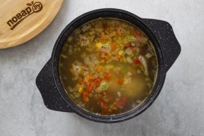 Суп из гавайской смеси - фото шаг 5
