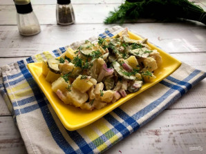 Финский картофельный салат - фото шаг 7