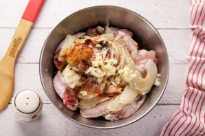 Шашлык из курицы