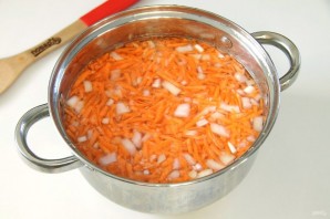 Гороховый суп с помидорами - фото шаг 4