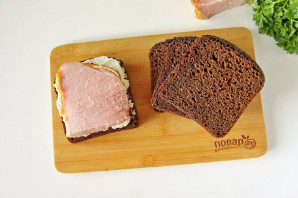 Бутерброды с бужениной - фото шаг 3