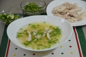 Суп с лапшой по-татарски - фото шаг 17