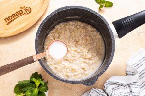 Овсяная каша на воде