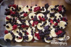 Овсяная запеканка с ягодами и орехами - фото шаг 3