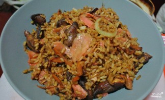 Жареный рис со свининой и овощами - фото шаг 6