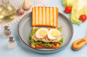 Сэндвич с индейкой - фото шаг 8