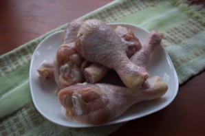 Куриные ножки с сыром - фото шаг 1