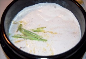 Молочный суп с пастой и морскими гребешками - фото шаг 1
