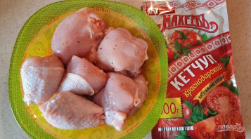 Курица с кетчупом "МахеевЪ" из России - фото шаг 1