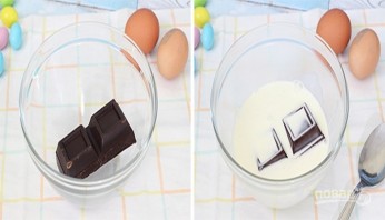 Пасхальный пирог с шоколадом - фото шаг 1