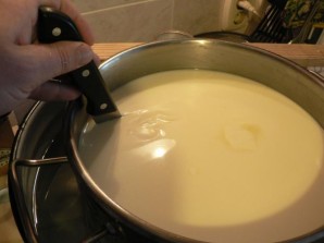 Сыр белорусский в домашних условиях - фото шаг 2