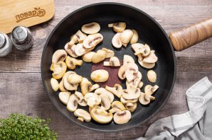 Перловка с грибами - фото шаг 6