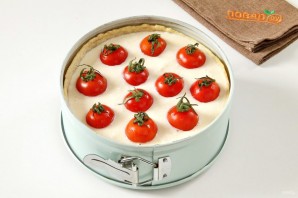 Киш с сыром и помидорами - фото шаг 9