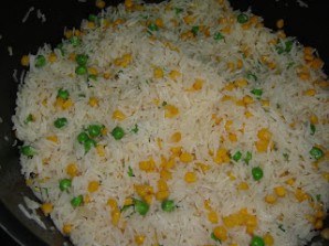 Рис с яйцом и овощами - фото шаг 4