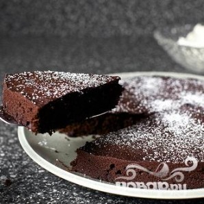 Шоколадный пирог с маскарпоне - фото шаг 3