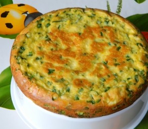 Пирог с зеленым луком на кефире - фото шаг 3