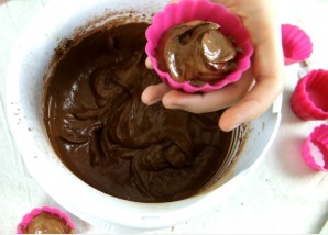 Шоколадные кексы в духовке и мультиварке - фото шаг 8