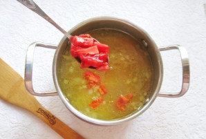 Куриный суп с сельдереем и рисом - фото шаг 8