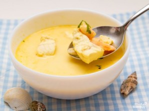 Сливочный суп с семгой - фото шаг 5