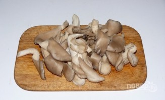 Степной гриб со сметаной - фото шаг 3