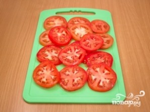 Баклажаны с сулугуни и помидорами - фото шаг 2
