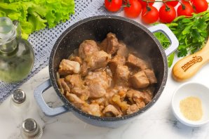 Гуляш из свинины как в советской столовой - фото шаг 4
