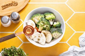 Овощи в микроволновке - фото шаг 7