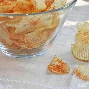 Картофельные чипсы - фото шаг 6