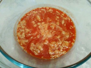 Несладкие булочки на томатном соке - фото шаг 3