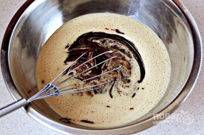 Шоколадный фондан с кофе - фото шаг 4