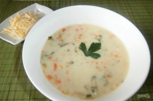 Американский сливочный суп с бурым рисом - фото шаг 5