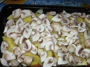 Картофель со свининой и грибами - фото шаг 4
