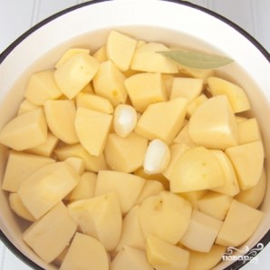 Картофель в соусе Альфредо - фото шаг 2