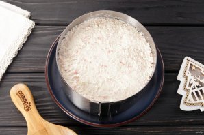 Салат слоеный с креветками - фото шаг 14