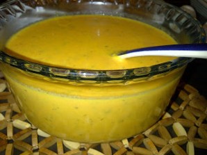 Морковный крем-суп с зеленью - фото шаг 7