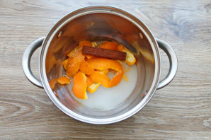 Апельсиновый сироп для пропитки бисквита - фото шаг 3