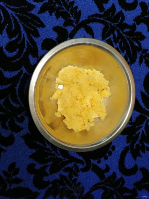 Корзиночки из поленты "Bravolli" c соленными грибами и курицей - фото шаг 3