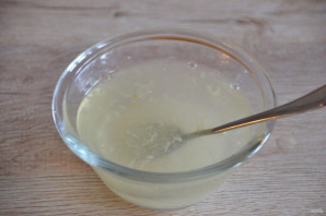 Лимонный торт с белковым кремом - фото шаг 15