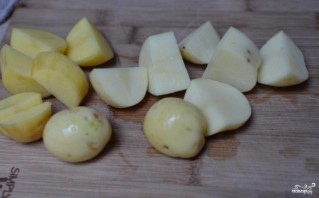 Картошка со шкварками - фото шаг 3