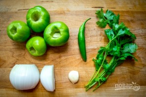 Соус из овощного фезалиса - фото шаг 2