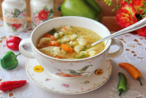 Томатный суп с клецками - фото шаг 13