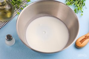 Блины на кефире заварные - фото шаг 2