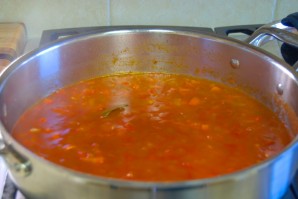 Курица, тушеная в томатном соусе - фото шаг 3