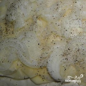 Картофельный пирог из слоеного теста - фото шаг 3