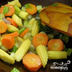 Тофу с овощами - фото шаг 2